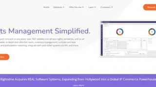 Rightsline screenshot
