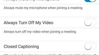 RingCentral Meetings screenshot
