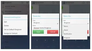 Ringdroid screenshot