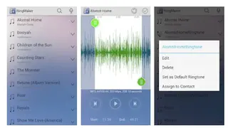 Ringdroid screenshot