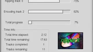 ripperX screenshot