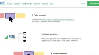 Rise Vision screenshot