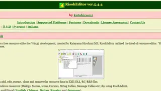 RisohEditor screenshot
