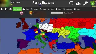 Rival Regions: world strategy of war and politics screenshot