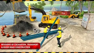 River Road Bridge Construction screenshot