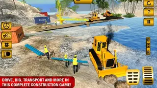 River Road Bridge Construction screenshot