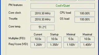 RMClock screenshot