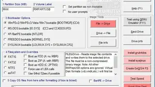 RMPrepUSB screenshot