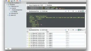 Robomongo screenshot