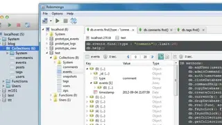Robomongo screenshot