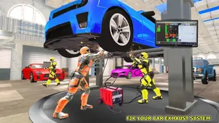 Robot Car Mechanic Simulator screenshot