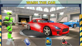 Robot Car Mechanic Simulator screenshot