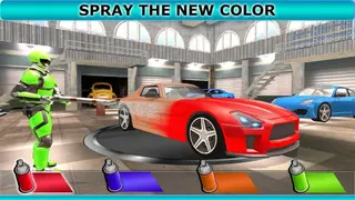 Robot Car Mechanic Simulator screenshot