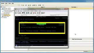 Robot Console screenshot