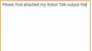 Robot Talk screenshot
