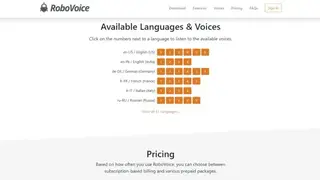 RoboVoice screenshot