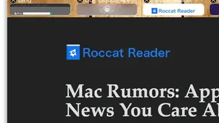 Roccat Browser screenshot