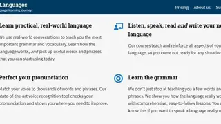 Rocket Languages screenshot