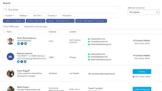 Rocketreach screenshot