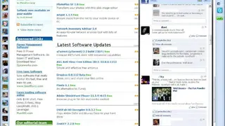 Rockmelt Browser screenshot