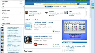 Rockmelt Browser screenshot