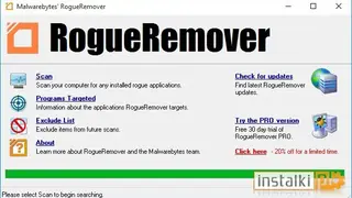 RogueRemover screenshot