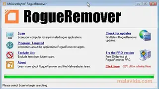 RogueRemover screenshot