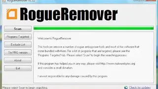 RogueRemover screenshot