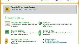 Rohos Disk Encryption screenshot