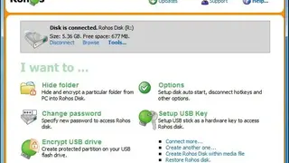 Rohos Disk Encryption screenshot