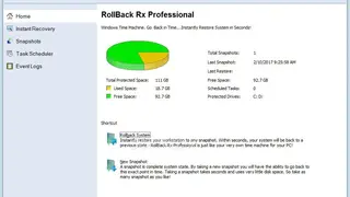 Rollback Rx screenshot