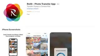 ROLLIT – PHOTO TRANSFER APP screenshot