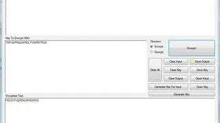 Romaco Canada Text Encryptionator screenshot