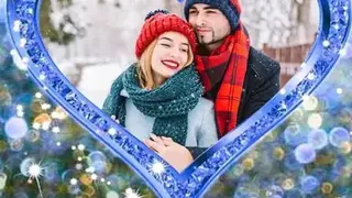 Romantic Photo Blending Frames screenshot