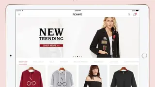 ROMWE screenshot