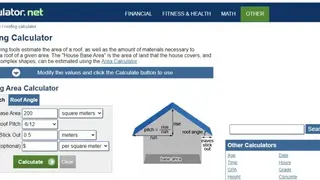 Roofing Calculator screenshot