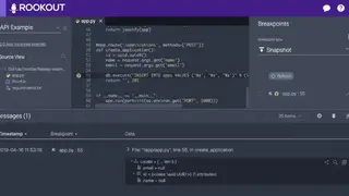 Rookout screenshot