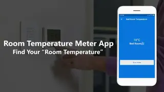 Room Temperature Meter App screenshot