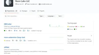 Roon screenshot