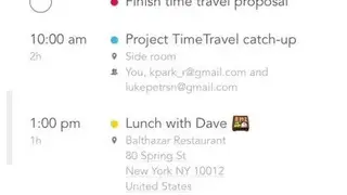 Rooster: Calendar and Tasks screenshot