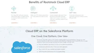 Rootstock Cloud ERP screenshot