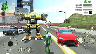 Rope Frog Ninja Hero – Strange Gangster Vegas screenshot