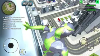 Rope Frog Ninja Hero – Strange Gangster Vegas screenshot