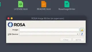 ROSA Image Writer screenshot