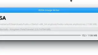 ROSA Image Writer screenshot