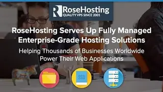 RoseHosting screenshot