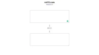 Rot 13 screenshot