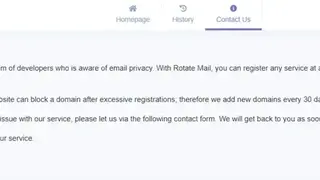 Rotate Mail screenshot