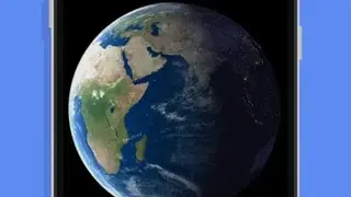 Rotating Earth Wallpaper HD screenshot