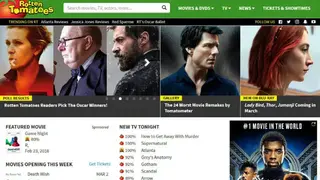 Rotten Tomatoes screenshot